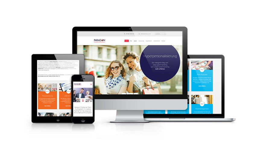 Paragon Customer Communications site icue medien